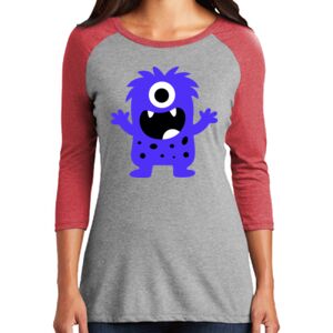 Women's 3/4 Raglan Tee Thumbnail