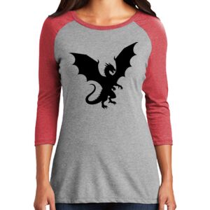 Women's 3/4 Raglan Tee Thumbnail