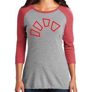 Women's 3/4 Raglan Tee Thumbnail
