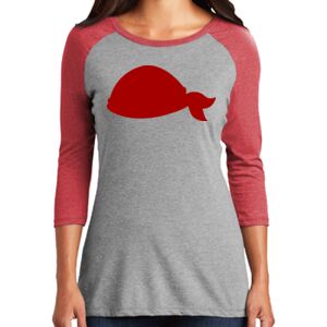 Women's 3/4 Raglan Tee Thumbnail