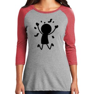 Women's 3/4 Raglan Tee Thumbnail