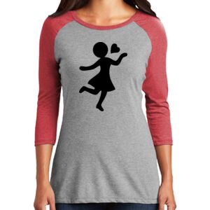 Women's 3/4 Raglan Tee Thumbnail