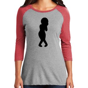 Women's 3/4 Raglan Tee Thumbnail