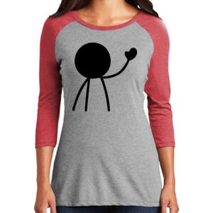 Women's 3/4 Raglan Tee Thumbnail