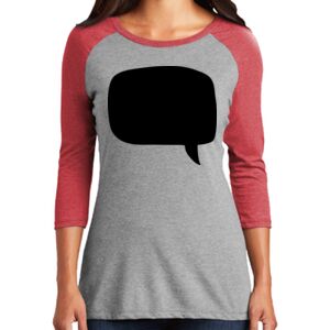 Women's 3/4 Raglan Tee Thumbnail