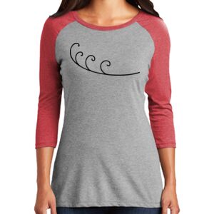 Women's 3/4 Raglan Tee Thumbnail