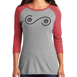 Women's 3/4 Raglan Tee Thumbnail