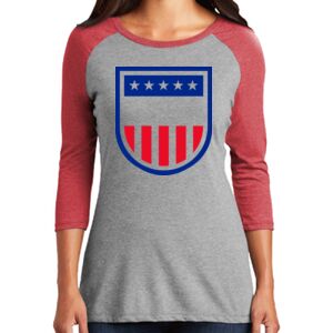 Women's 3/4 Raglan Tee Thumbnail