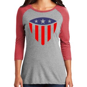 Women's 3/4 Raglan Tee Thumbnail