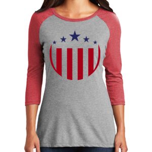 Women's 3/4 Raglan Tee Thumbnail
