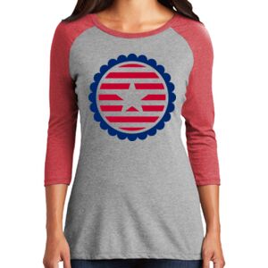 Women's 3/4 Raglan Tee Thumbnail