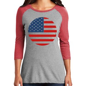 Women's 3/4 Raglan Tee Thumbnail