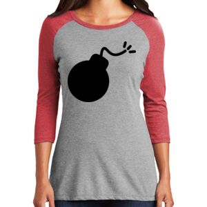 Women's 3/4 Raglan Tee Thumbnail