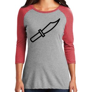 Women's 3/4 Raglan Tee Thumbnail