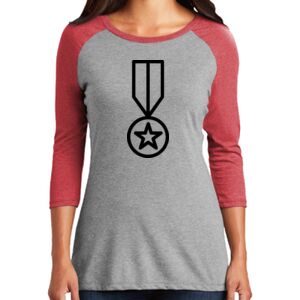 Women's 3/4 Raglan Tee Thumbnail