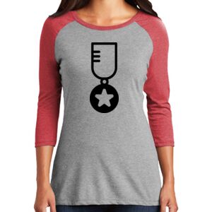 Women's 3/4 Raglan Tee Thumbnail