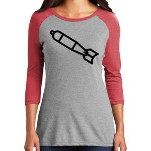Women's 3/4 Raglan Tee Thumbnail