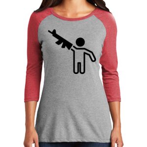 Women's 3/4 Raglan Tee Thumbnail