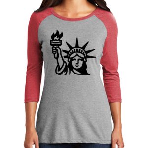Women's 3/4 Raglan Tee Thumbnail