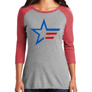 Women's 3/4 Raglan Tee Thumbnail