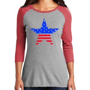 Women's 3/4 Raglan Tee Thumbnail