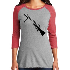 Women's 3/4 Raglan Tee Thumbnail