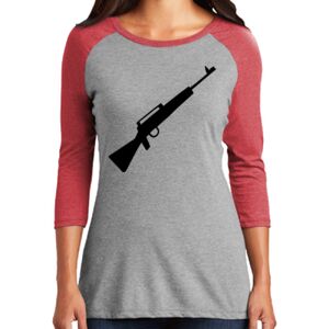 Women's 3/4 Raglan Tee Thumbnail