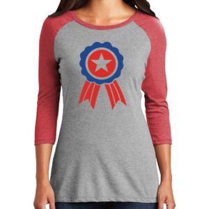 Women's 3/4 Raglan Tee Thumbnail