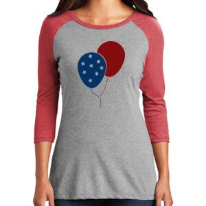Women's 3/4 Raglan Tee Thumbnail