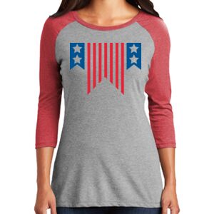 Women's 3/4 Raglan Tee Thumbnail
