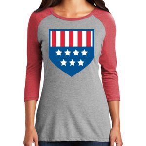 Women's 3/4 Raglan Tee Thumbnail