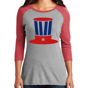 Women's 3/4 Raglan Tee Thumbnail
