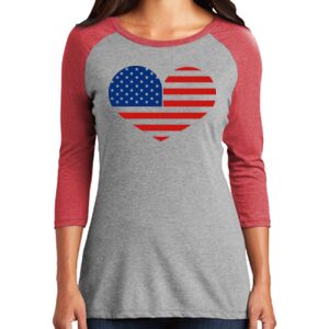 Women's 3/4 Raglan Tee Thumbnail
