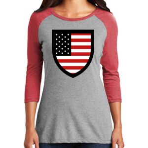 Women's 3/4 Raglan Tee Thumbnail