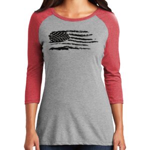 Women's 3/4 Raglan Tee Thumbnail