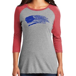Women's 3/4 Raglan Tee Thumbnail