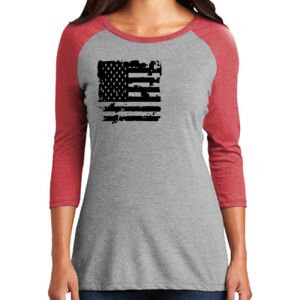 Women's 3/4 Raglan Tee Thumbnail