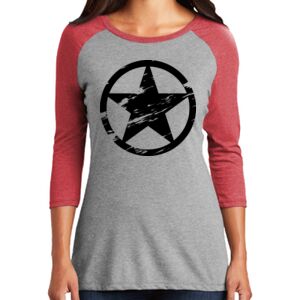 Women's 3/4 Raglan Tee Thumbnail