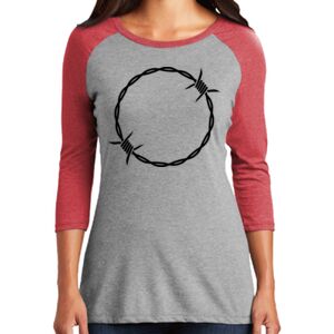 Women's 3/4 Raglan Tee Thumbnail