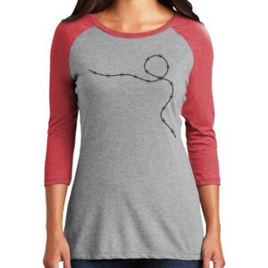 Women's 3/4 Raglan Tee Thumbnail