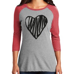Women's 3/4 Raglan Tee Thumbnail