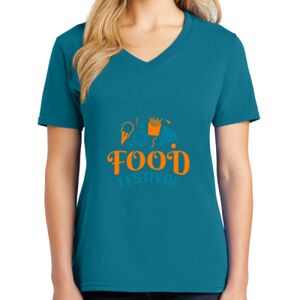 Women's V-neck Tee Thumbnail