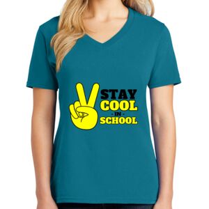Women's V-neck Tee Thumbnail