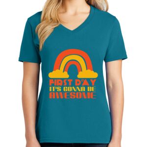 Women's V-neck Tee Thumbnail