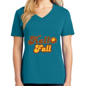Women's V-neck Tee Thumbnail