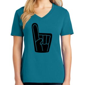 Women's V-neck Tee Thumbnail