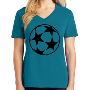 Women's V-neck Tee Thumbnail