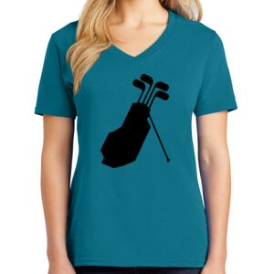 Women's V-neck Tee Thumbnail