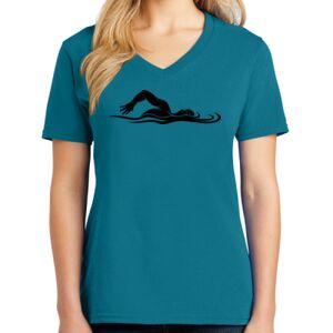 Women's V-neck Tee Thumbnail