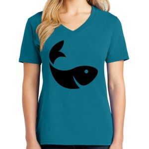 Women's V-neck Tee Thumbnail
